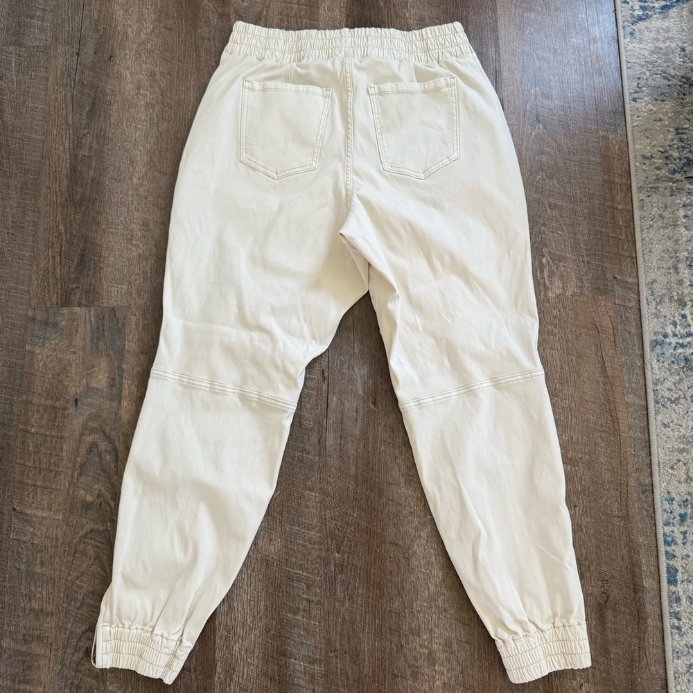 SPANX Cream Joggers